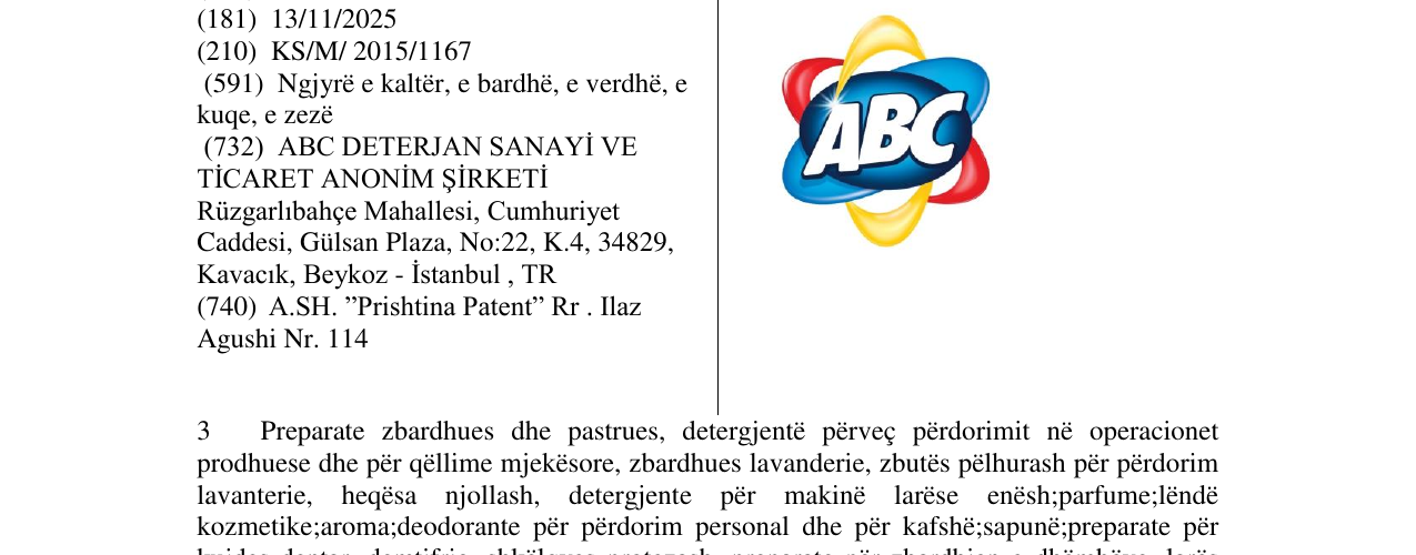 Zëri i markës ABC në buletin