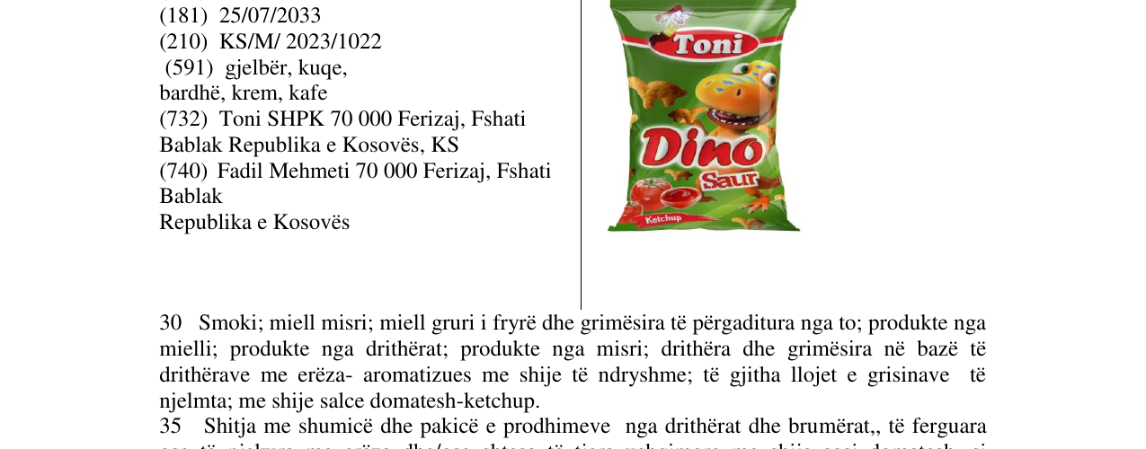 Zëri i markës toni në buletin