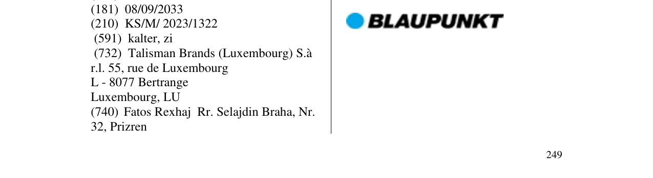 Zëri i markës blaupunkt në buletin