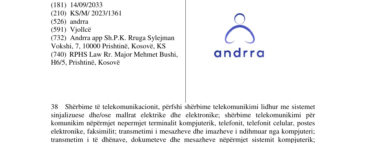 Zëri i markës andrra në buletin