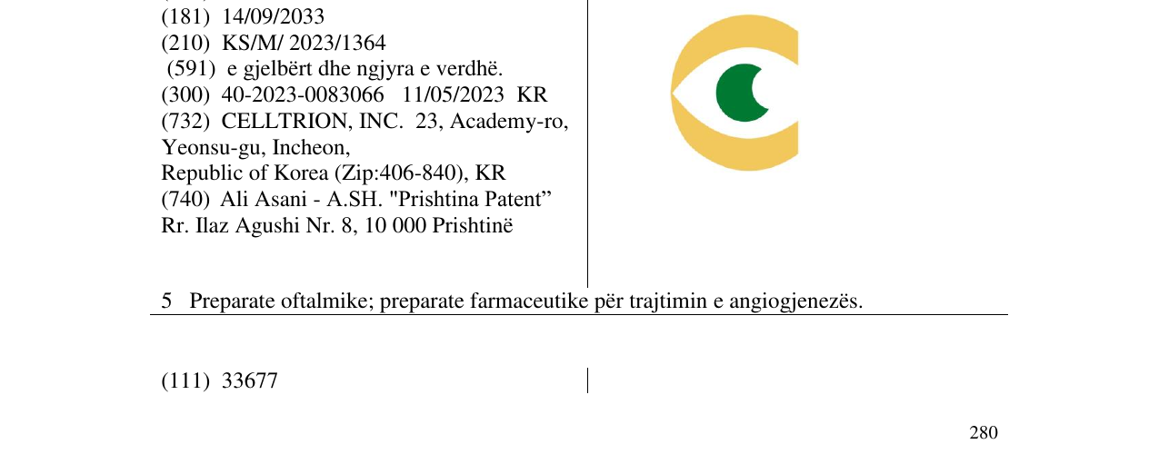 Zëri i markës sy në buletin