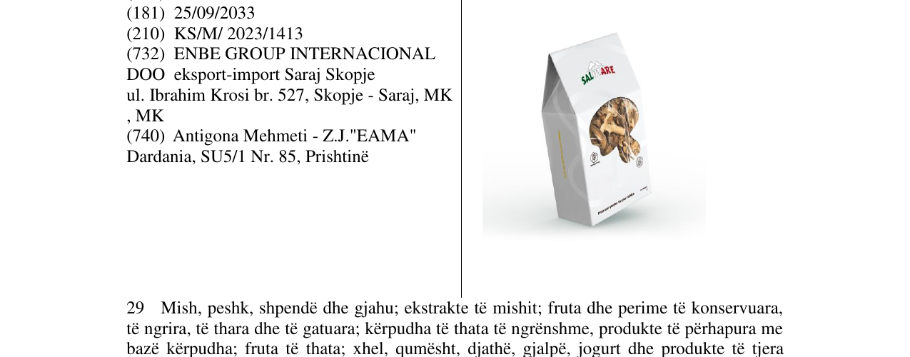 Zëri i markës salutare në buletin