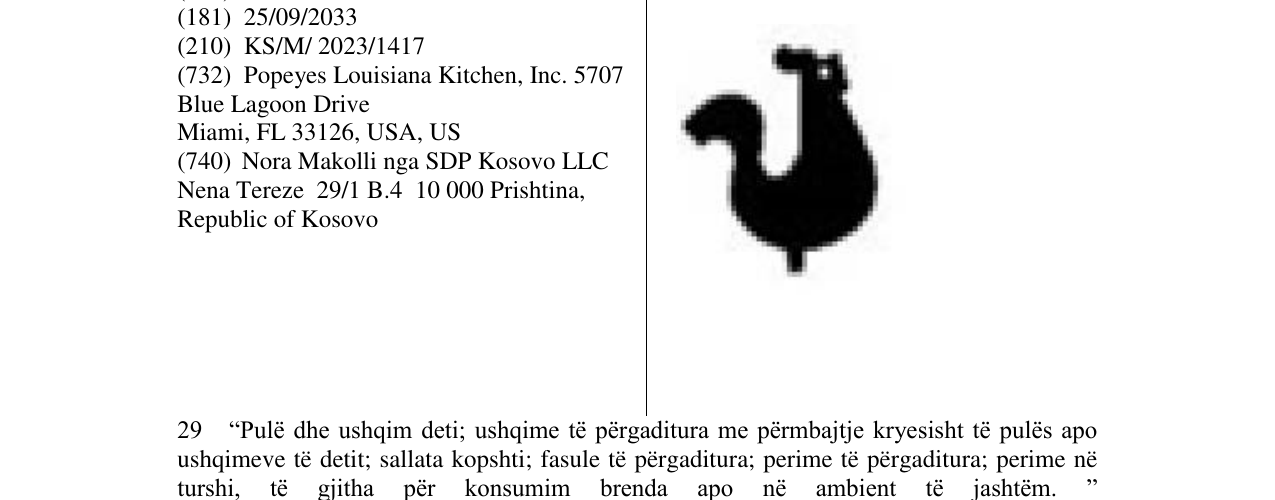 Zëri i markës popeyes në buletin