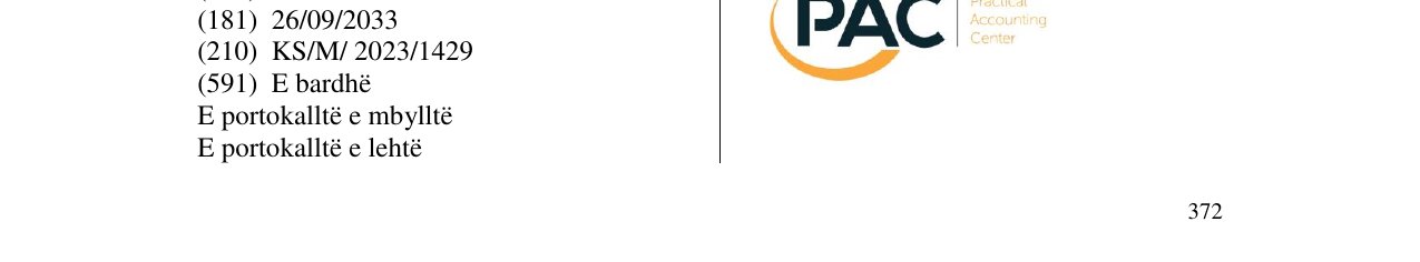 Zëri i markës PAC në buletin
