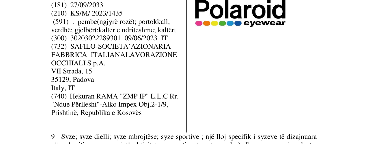 Zëri i markës Polaroid në buletin