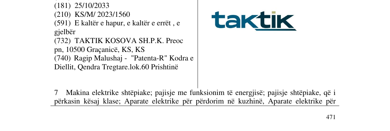 Zëri i markës taktik në buletin
