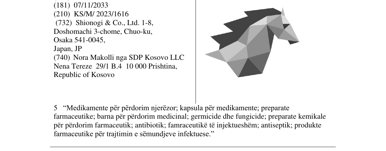 Zëri i markës horse device në buletin