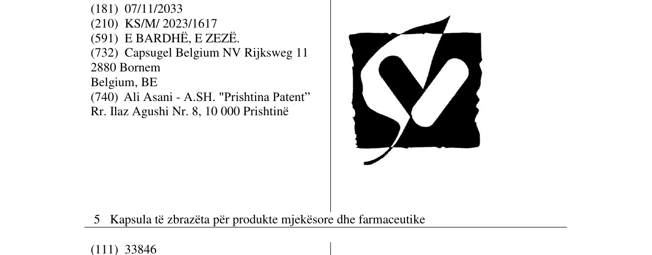 Zëri i markës V në buletin