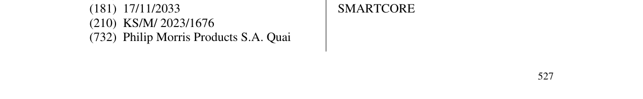 Zëri i markës SMARTCORE në buletin