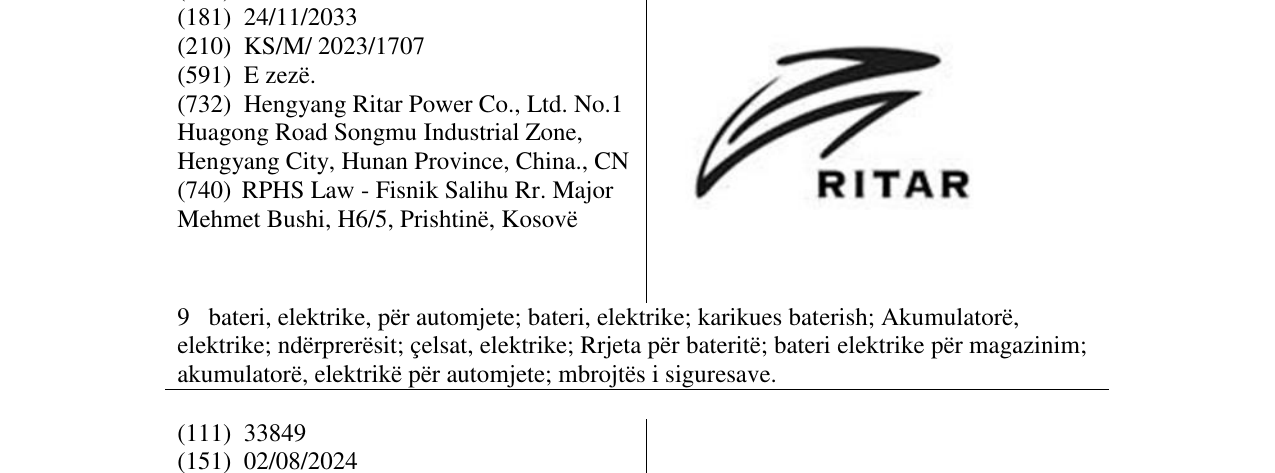 Zëri i markës Markë figurative në buletin