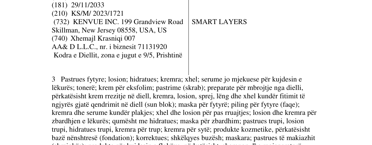 Zëri i markës SMART LAYERS në buletin