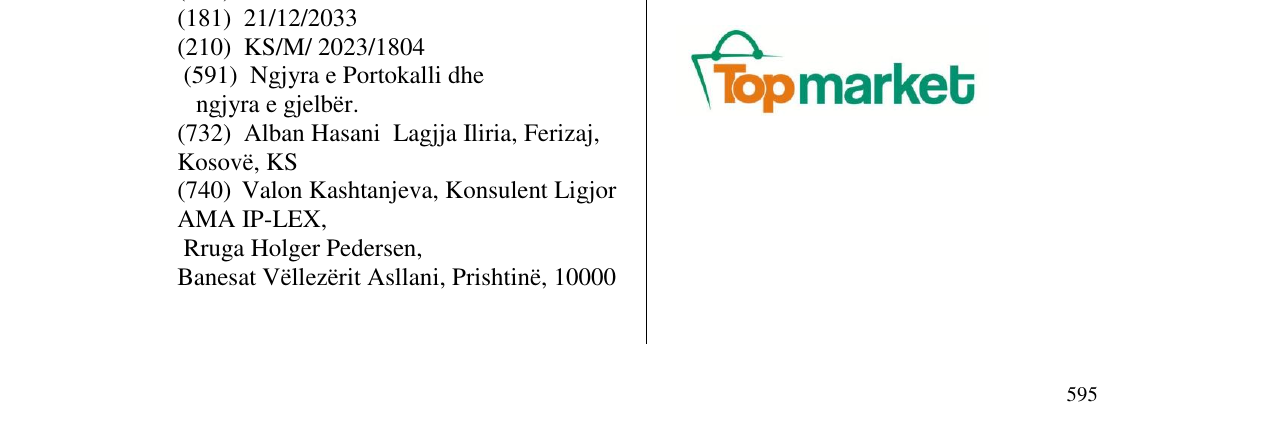 Zëri i markës top market në buletin