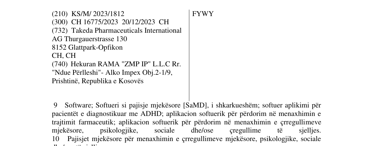 Zëri i markës FYWY në buletin