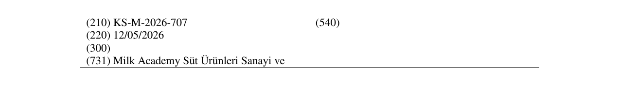 Zëri i markës Buletini Zyrtar Nr. 138 i Agjencisë për Pronësisë Industriale Ticaret Anonim Şirketi Yalıntaş Mahallesi Yalıntaş Devecikonak Cad. No: 116/1 Mustafakemalpaşa/Bursa, TR, Turkey në buletin