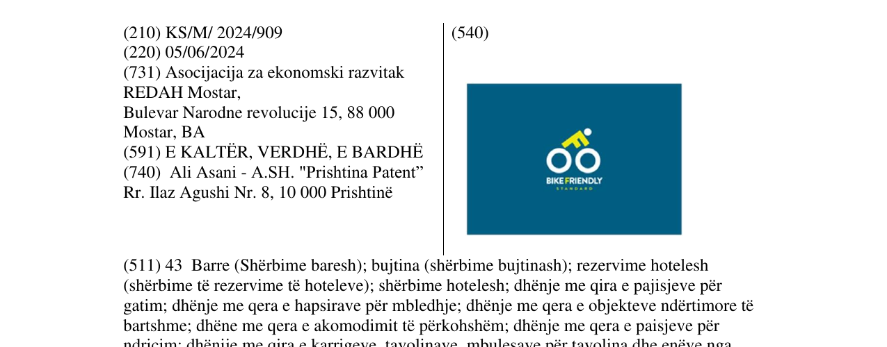 Zëri i markës BIKEFRIENDLY në buletin