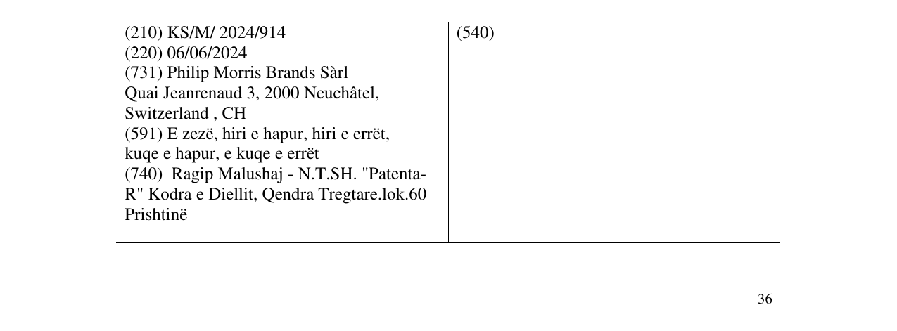 Zëri i markës Marlboro red titsnium edition në buletin