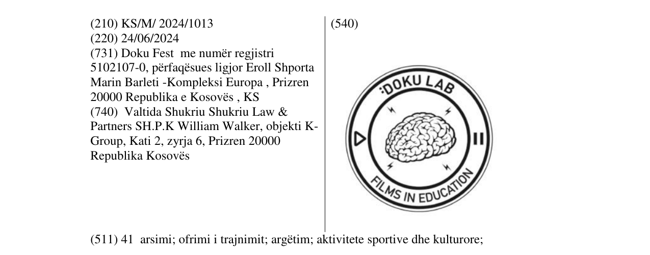 Zëri i markës DOKU LAB në buletin