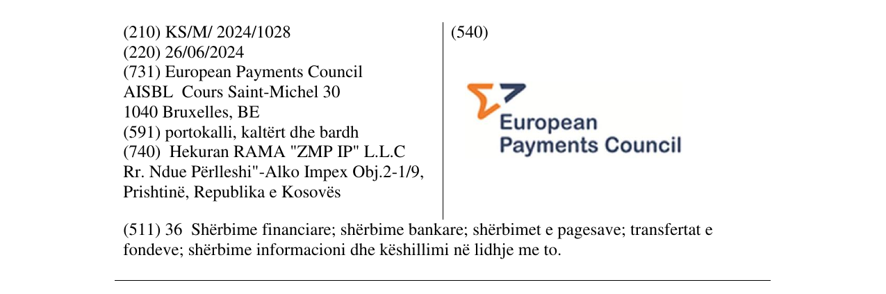 Zëri i markës European Payments Council në buletin