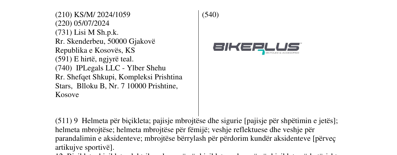 Zëri i markës BIKEPLUS në buletin