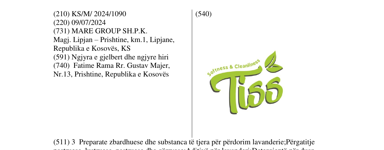 Zëri i markës Tiss në buletin