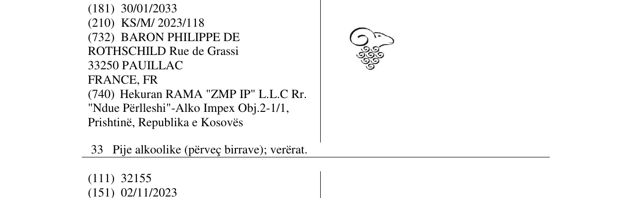 Zëri i markës Markë figurative në buletin