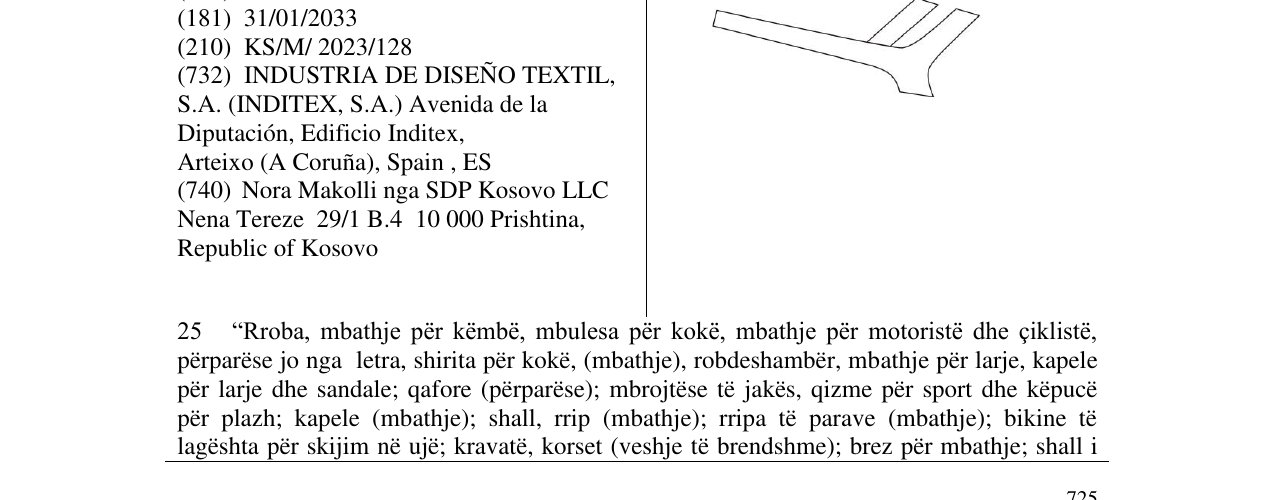 Zëri i markës LATERAL SICKO në buletin