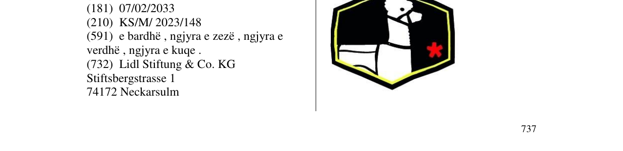 Zëri i markës LIDL në buletin