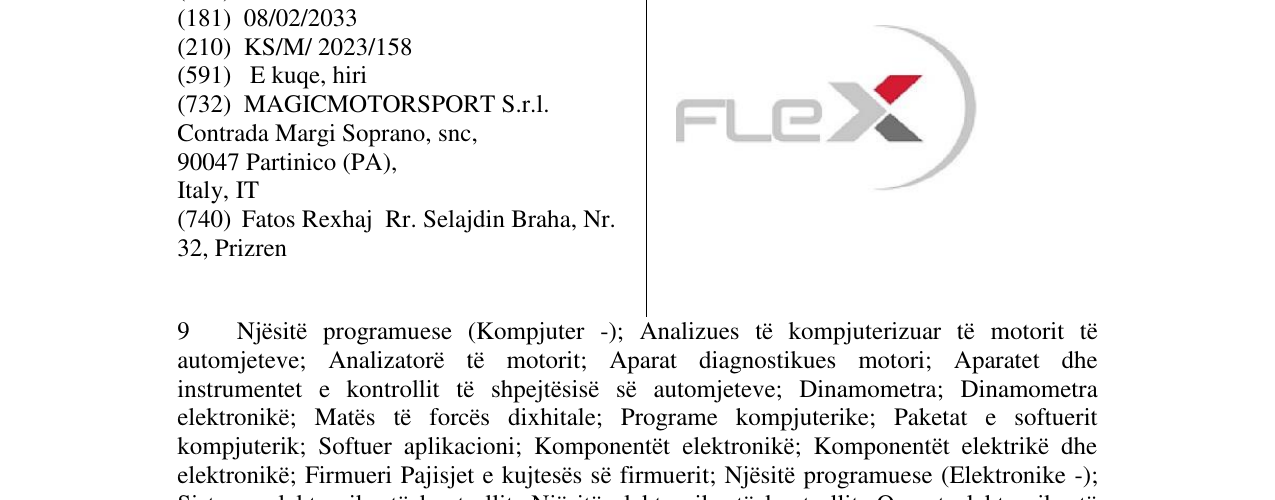 Zëri i markës FLEX në buletin