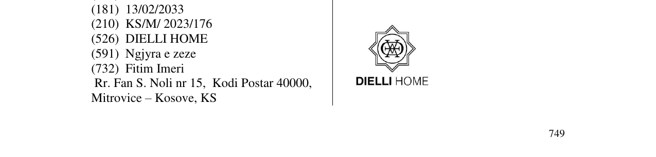 Zëri i markës DIELLI HOME në buletin