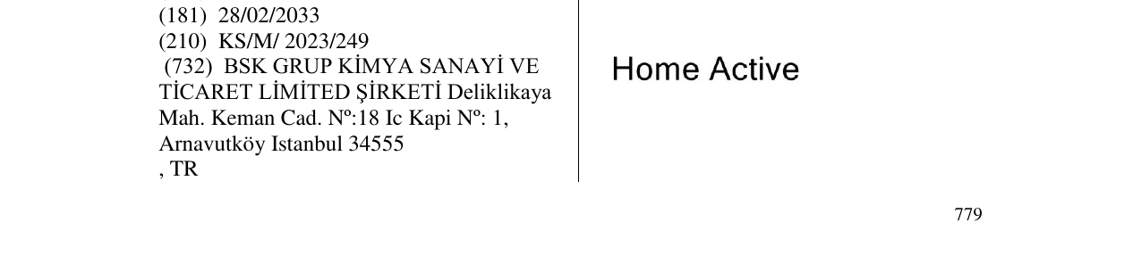 Zëri i markës home active në buletin