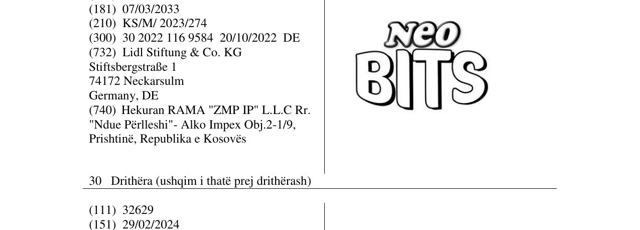 Zëri i markës NEO BITS në buletin