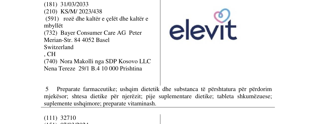 Zëri i markës elevit në buletin