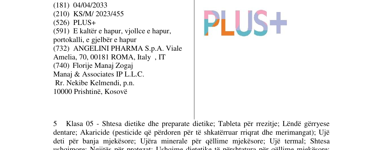 Zëri i markës PLUS në buletin