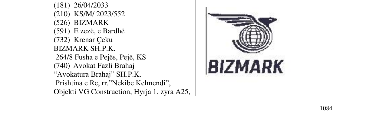 Zëri i markës BIZMARK në buletin