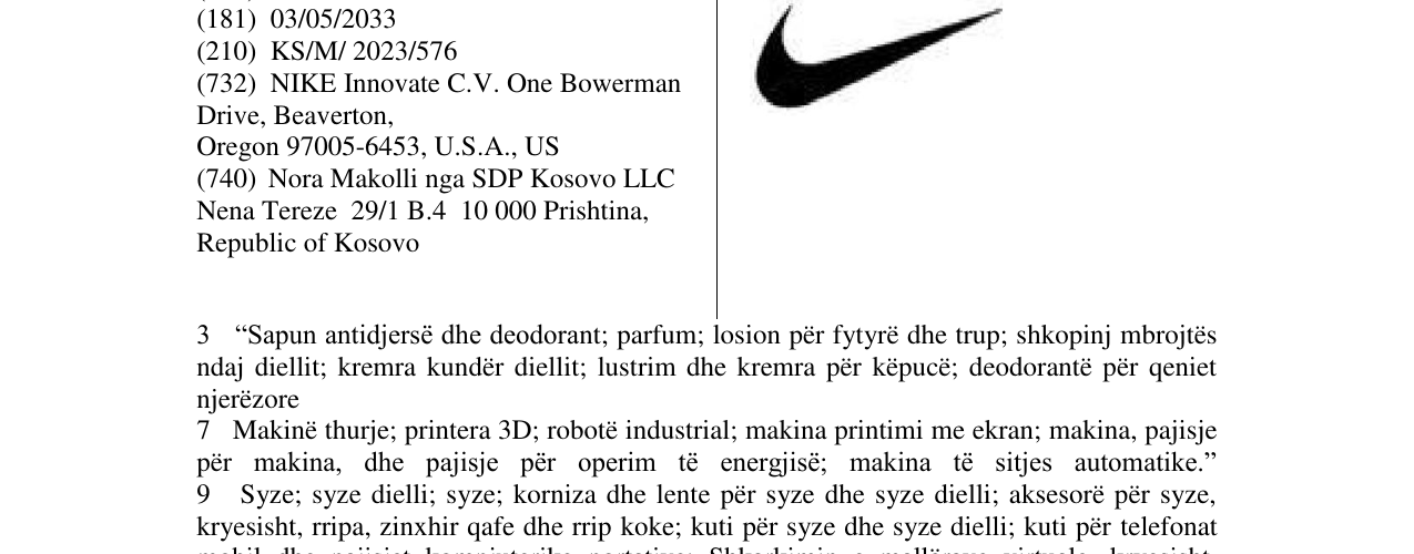 Zëri i markës swosh në buletin