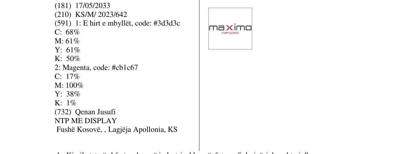 Zëri i markës maximo në buletin