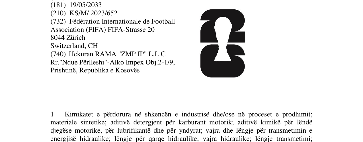 Zëri i markës FIFA në buletin