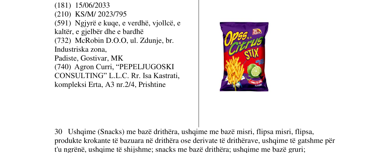 Zëri i markës OPSS në buletin