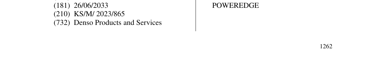 Zëri i markës POWEREDGE në buletin