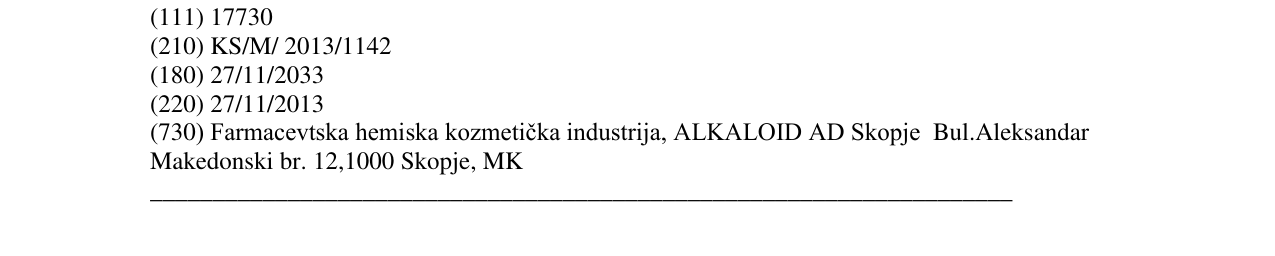 Zëri i markës Pedacet në buletin