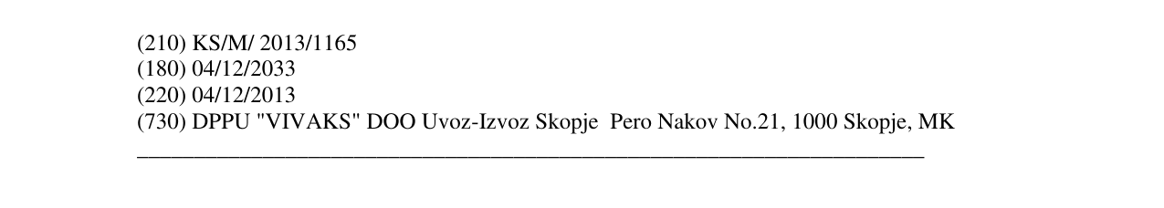 Zëri i markës VIVA në buletin