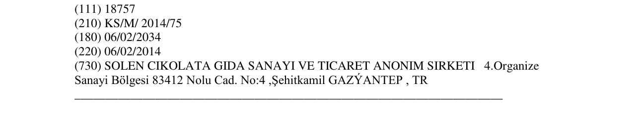 Zëri i markës Ozmo Cornet Stand në buletin