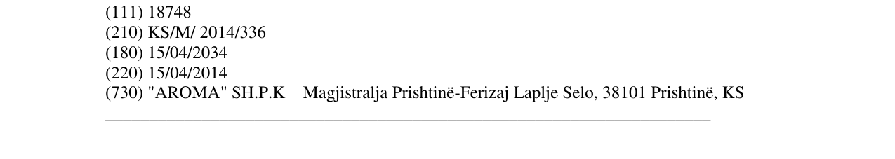 Zëri i markës Fellini në buletin