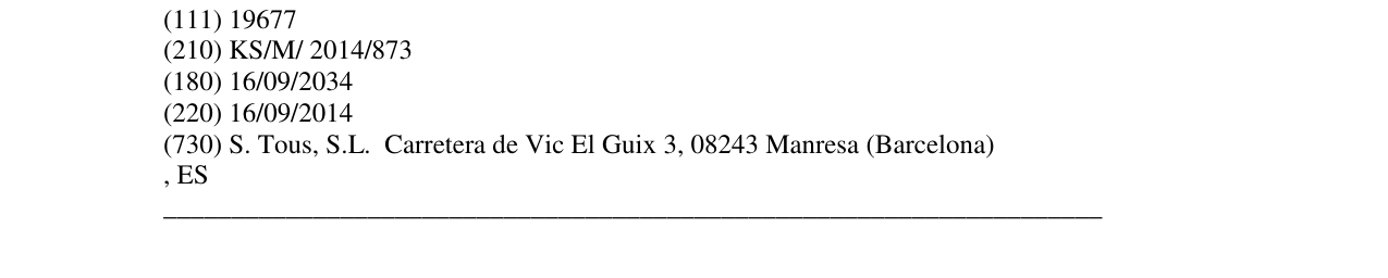 Zëri i markës Markë figurative në buletin