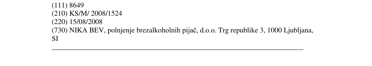Zëri i markës MULTI SOLA në buletin