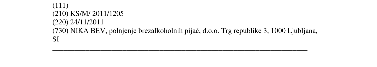 Zëri i markës Sola Ledeni čaj në buletin