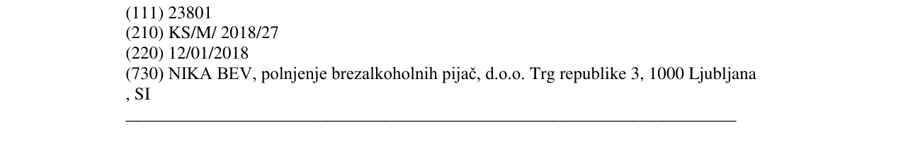 Zëri i markës Sola në buletin