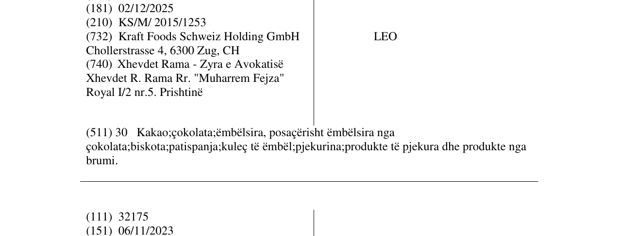Zëri i markës LEO në buletin