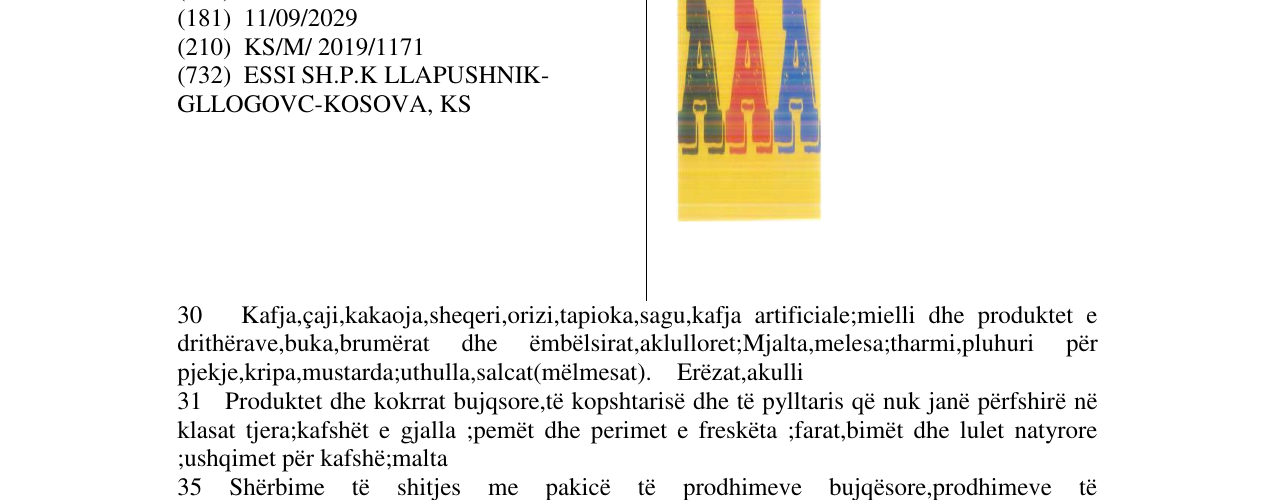 Zëri i markës AAA në buletin
