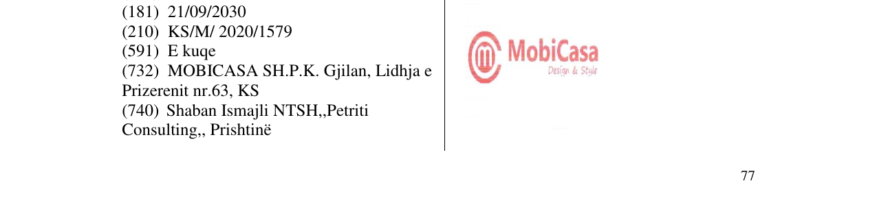 Zëri i markës MobiCasa-Design and Style në buletin
